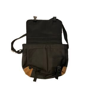 Target Travel Black Messenger Back